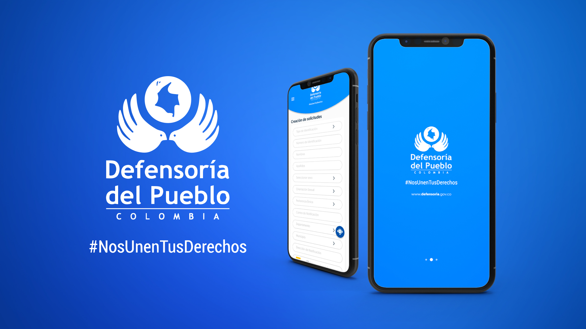 Defensoría del Pueblo - Proyecto de Juan Sebastian Ramirez (JSRamirez) - Desarrollo de una aplicación móvil integral para la Defensoría del Pueblo de Colombia, permitiendo a la comunidad realizar un seguimiento de sus casos y presentar denuncias ante diversas entidades gubernamentales, mejorando la transparencia y el acceso a la justicia.
